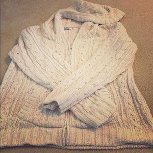 Chenille zip-up hoodie. Worn once